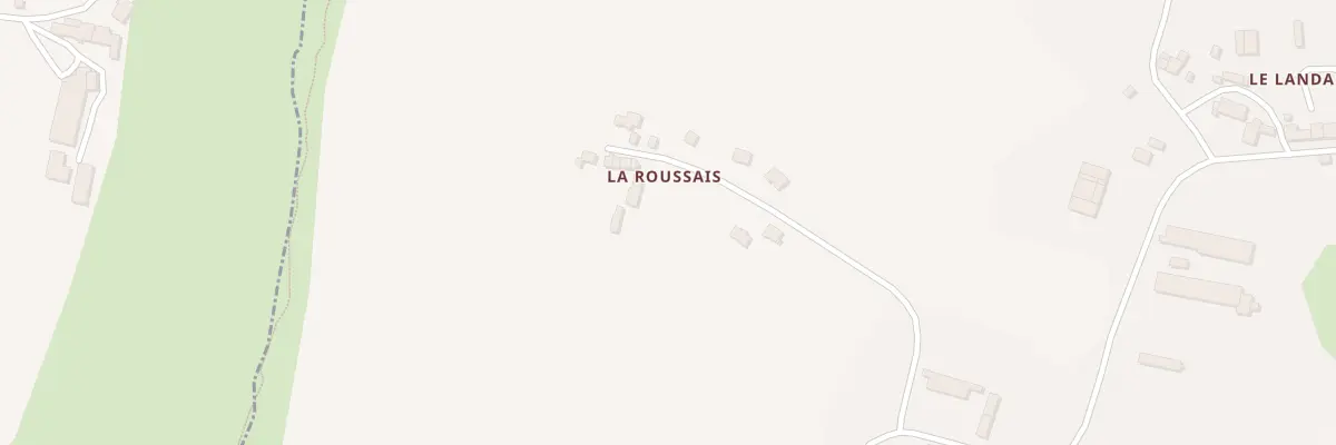Plan du 5228 La Roussais à Saint-Gorgon