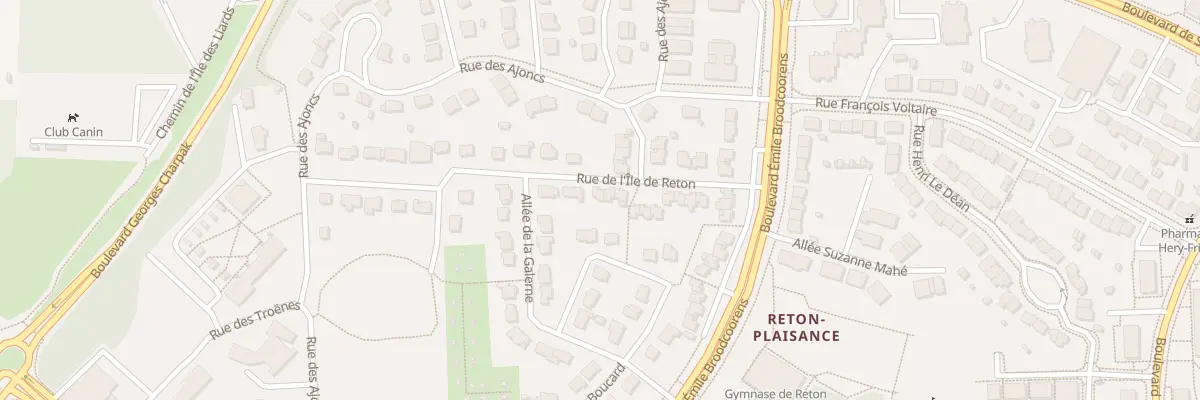 Plan du 21 Rue de l’Ile de Reton à Saint-Nazaire