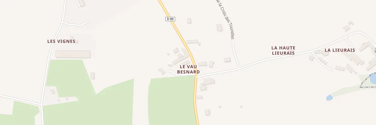 Plan du 5080 Le Vau Besnard à Saint-Méloir-des-Bois
