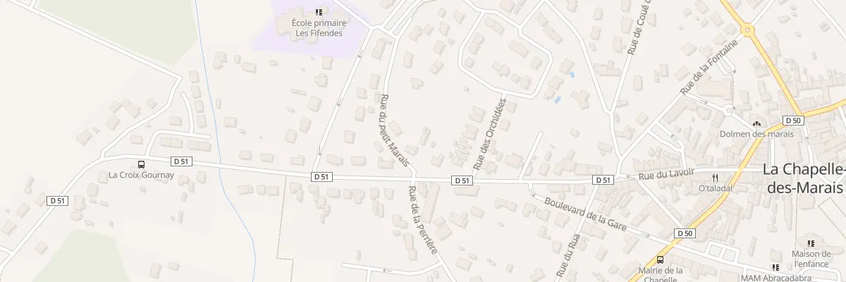 Plan du 66 Rue du Lavoir à La Chapelle-des-Marais