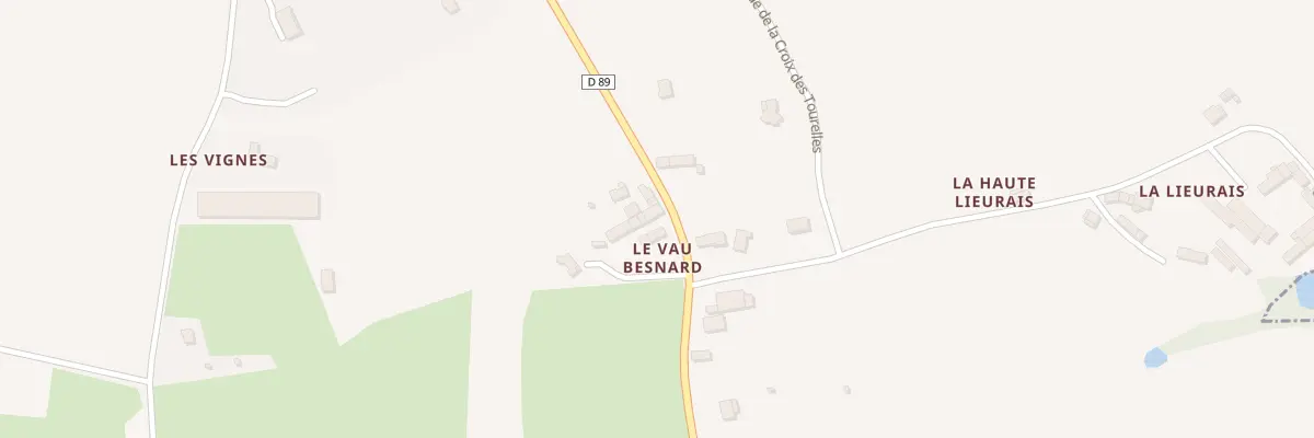 Plan du 5078 Le Vau Besnard à Saint-Méloir-des-Bois