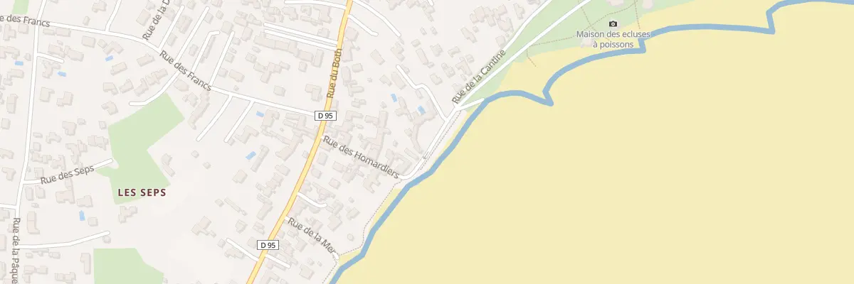 Plan du 88B Bd de l’Océan à La Guérinière