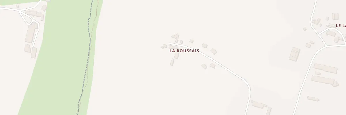 Plan du 5050 La Roussais à Saint-Gorgon