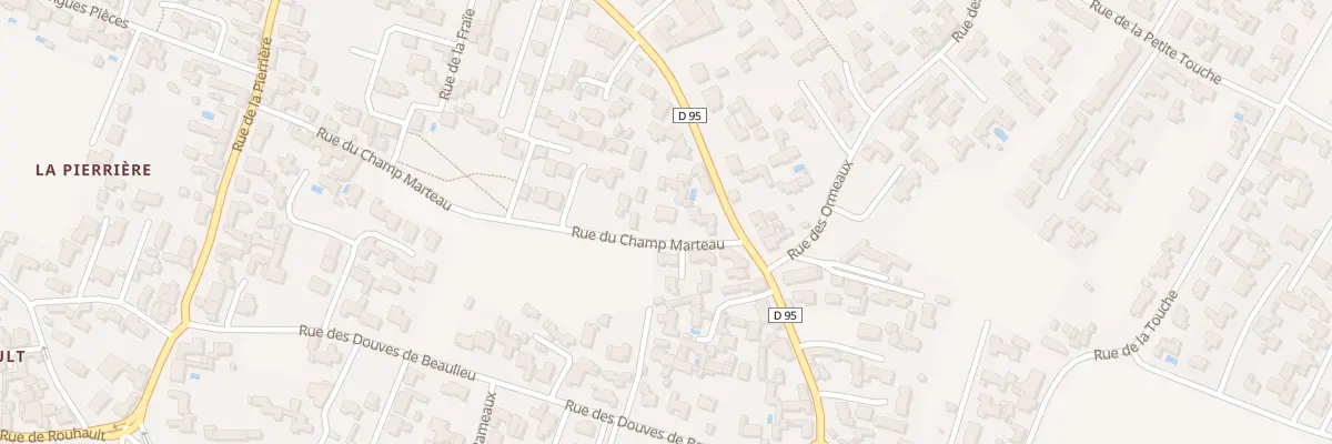Plan du 4 Rue du Champ Marteau à Noirmoutier-en-l’Île