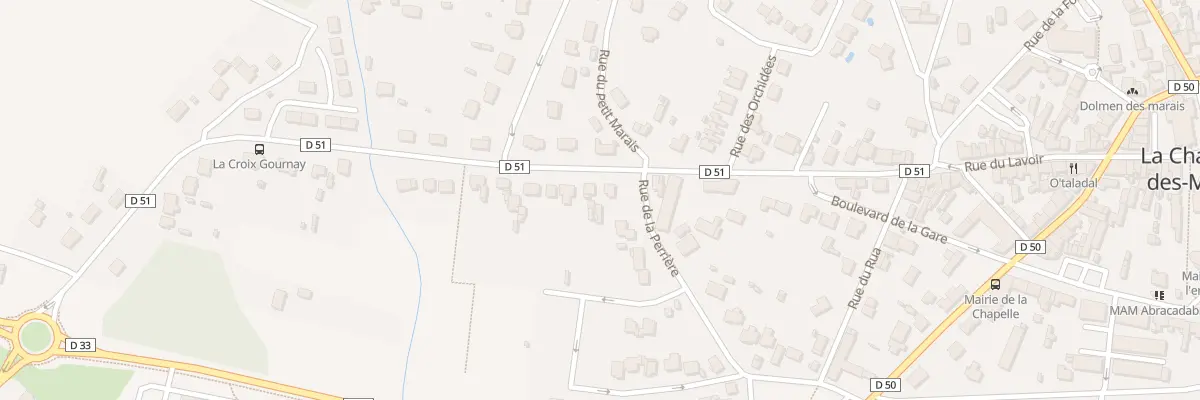 Plan du 49 Rue du Lavoir à La Chapelle-des-Marais