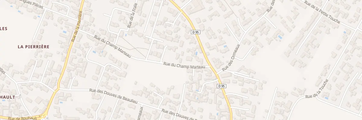 Plan du 8 Rue du Champ Marteau à Noirmoutier-en-l’Île