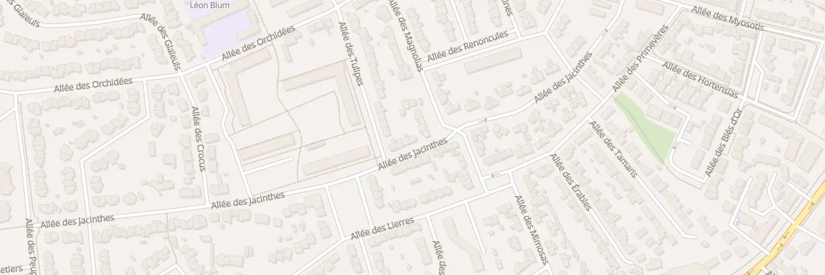 Plan du 50 All des Jacinthes à Saint-Nazaire