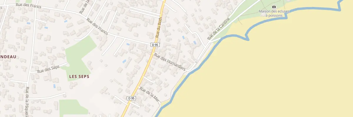 Plan du 5 Rue des Homardiers à La Guérinière