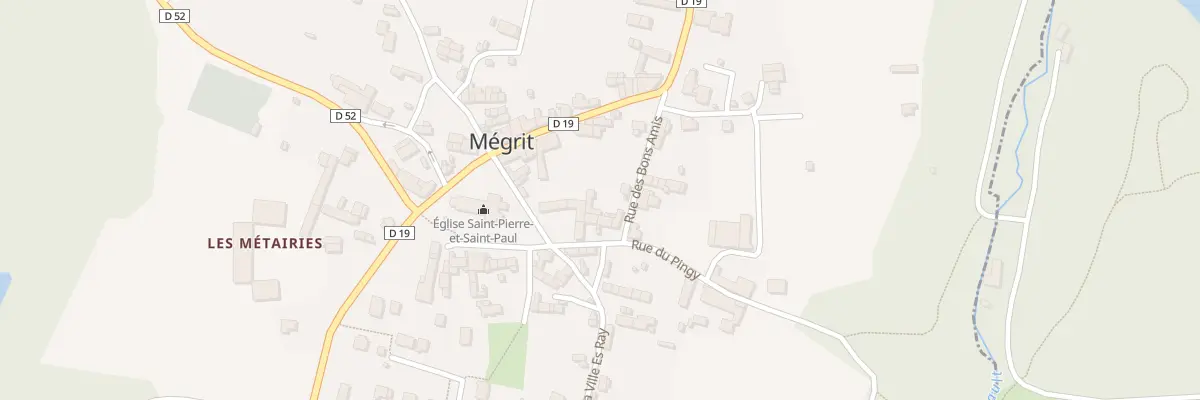 Plan du 5062 Le Bourg à Mégrit