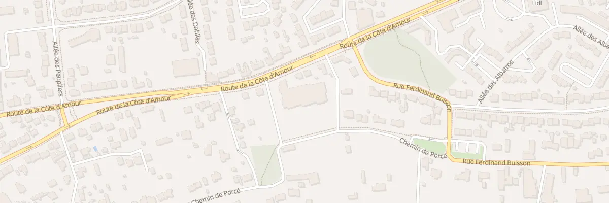 Plan du 147B Rte de la Côte d’Amour à Saint-Nazaire
