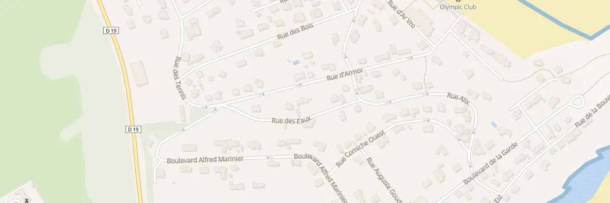 Plan du 6 Rue des Eaux à Saint-Cast-le-Guildo