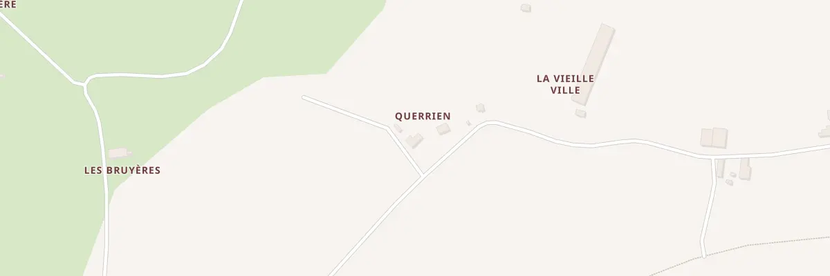 Plan du 9 Querien à Loscouët-sur-Meu