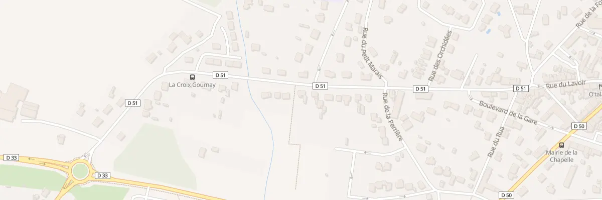 Plan du 61 Rue du Lavoir à La Chapelle-des-Marais