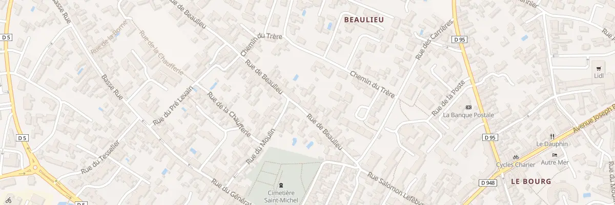 Plan du 14 Rue de Beaulieu à Noirmoutier-en-l’Île
