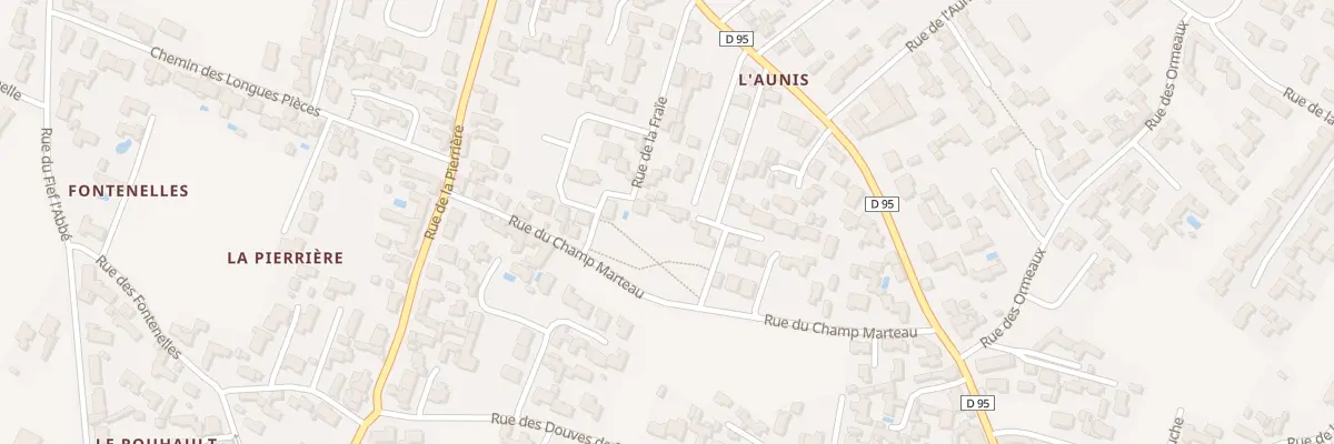 Plan du 43 Rue de la Croix Champion à Noirmoutier-en-l’Île