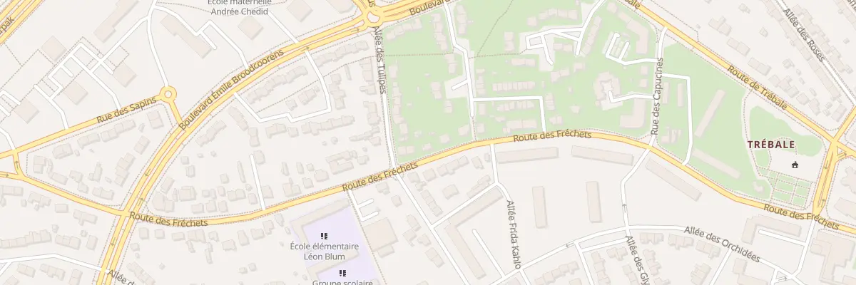 Plan du 72 Rte des Fréchets à Saint-Nazaire