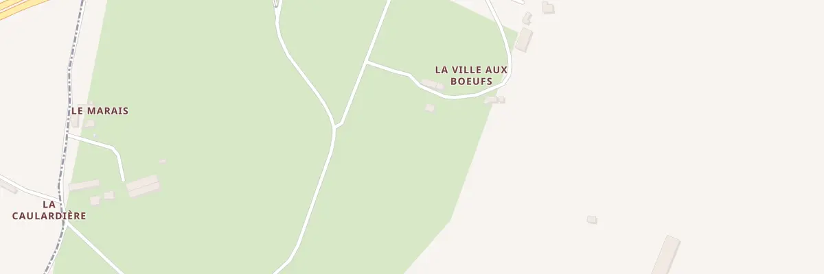 Plan du 5040 La Ville aux Boeufs à Loscouët-sur-Meu