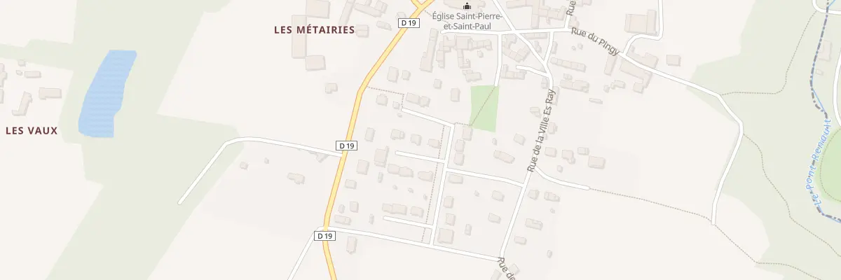 Plan du 15 Res des Perrières à Mégrit