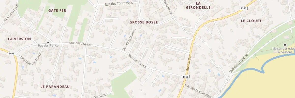 Plan du 10 Rue des Francs à La Guérinière