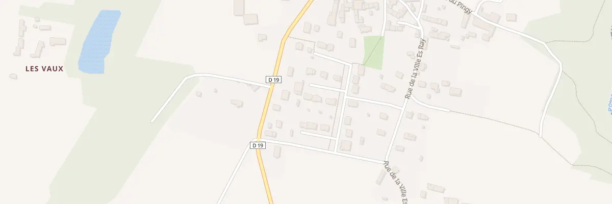 Plan du 13 Res des Perrières à Mégrit