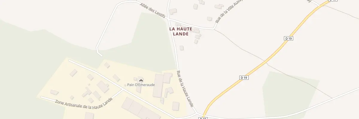 Plan du 6 Rue de Haute Lande à Saint-Cast-le-Guildo