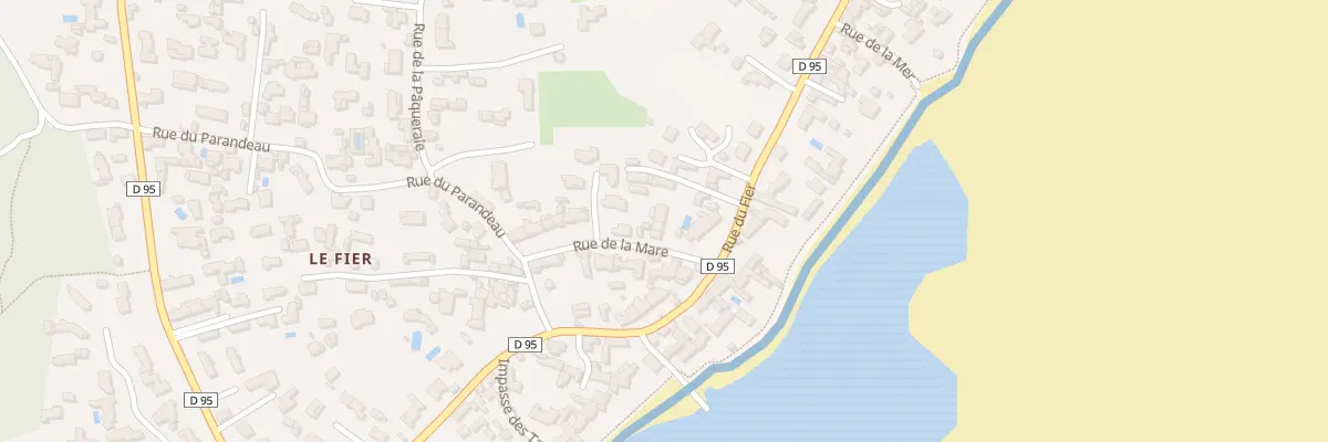 Plan du 2B Rue de la Mare à La Guérinière