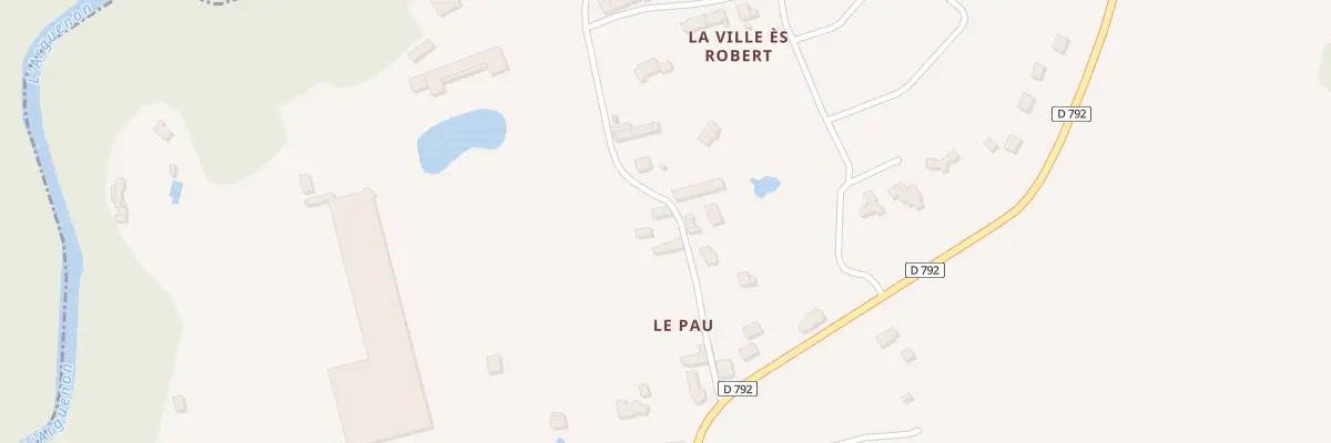 Plan du 23 Le Pau à Bourseul