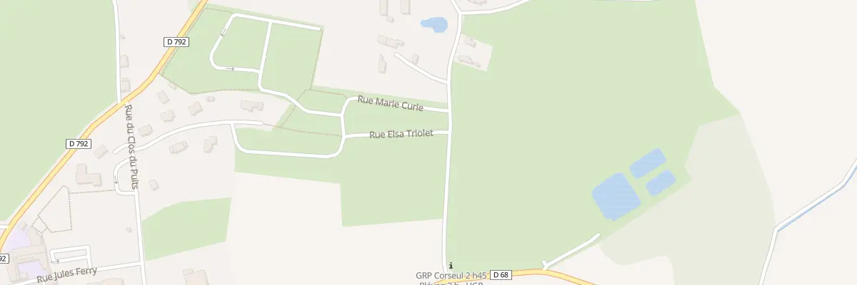Plan du 20 Rue Elsa Triolet à Bourseul