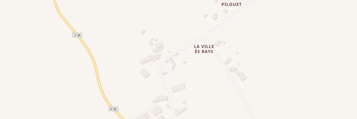 Plan du 5122 La Ville Es Rais à Loscouët-sur-Meu
