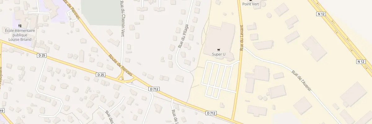 Plan du 15 Rue du Pilaga à Broons