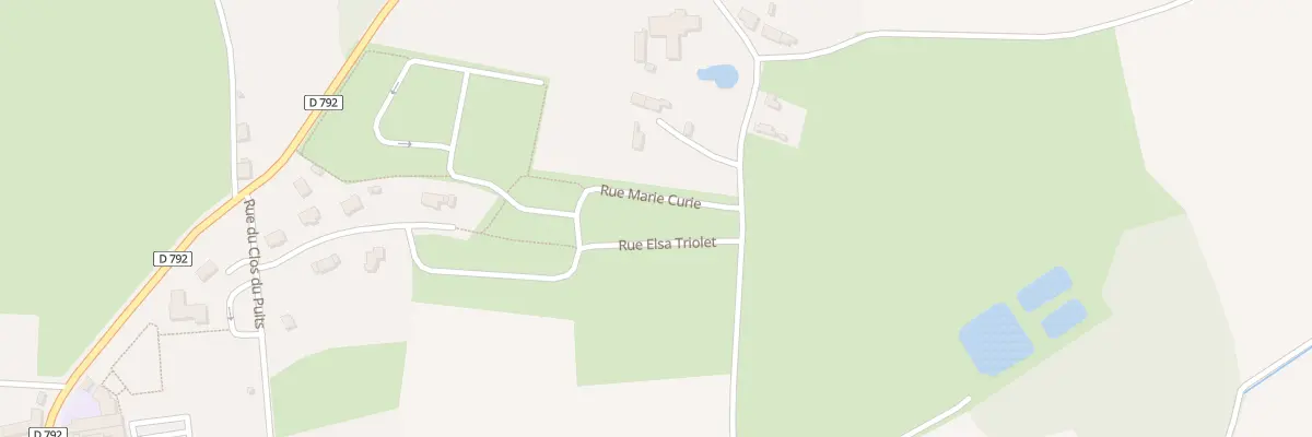 Plan du 329 Rue Marie Curie à Bourseul