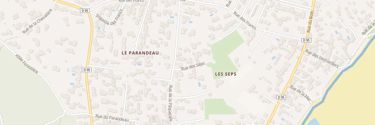 Plan du 1 Rue des Seps à La Guérinière