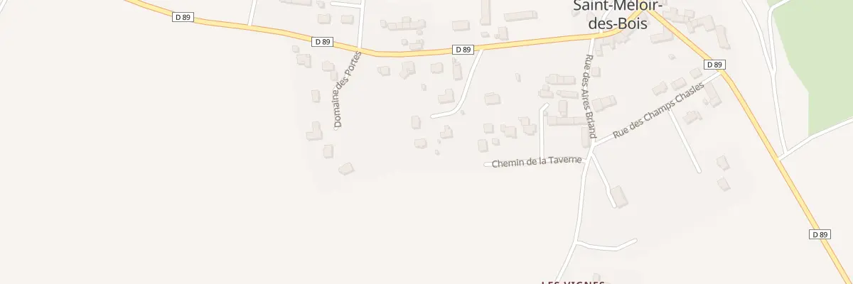 Plan du 3 Le Clos Meloir à Saint-Méloir-des-Bois