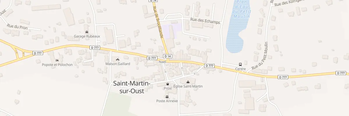 Plan du 5227 Av de la Libération à Saint-Martin-sur-Oust
