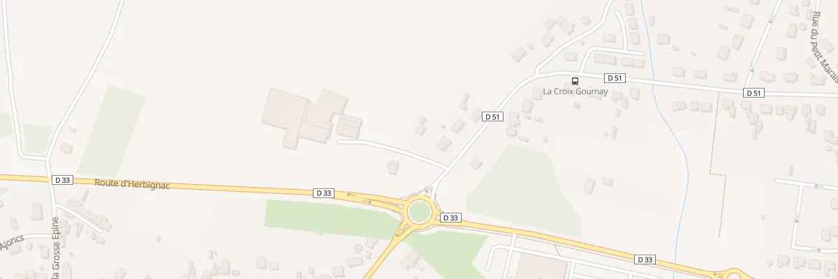 Plan du 108B Rue du Lavoir à La Chapelle-des-Marais