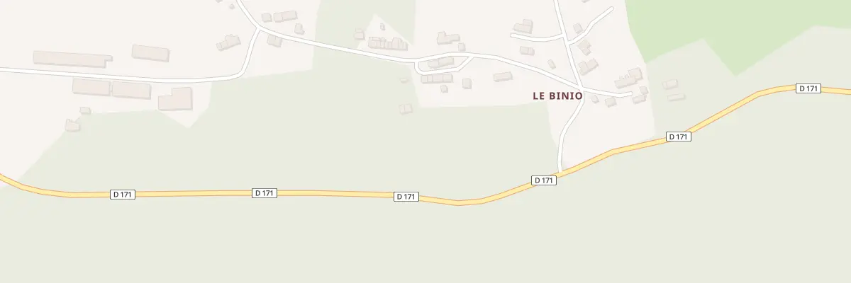 Plan du 5723 Le Binio à Augan