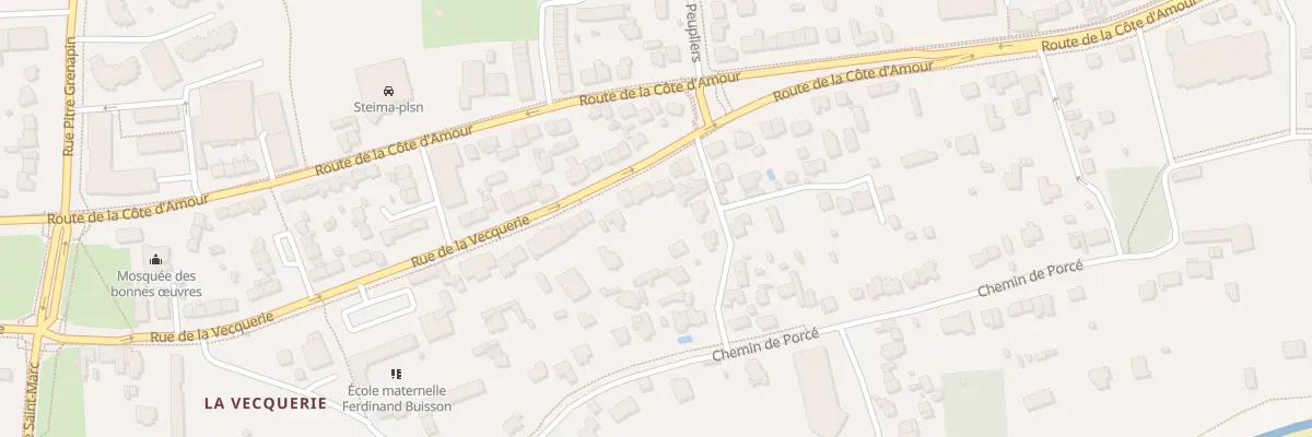 Plan du 7 Rue de la Vecquerie à Saint-Nazaire