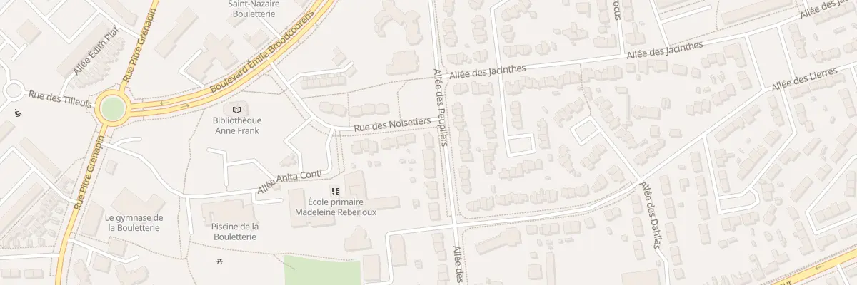 Plan du 27 Rue des Peupliers à Saint-Nazaire