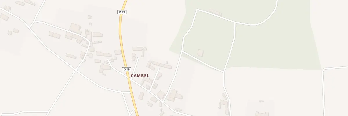 Plan du 17 Cambel à Broons
