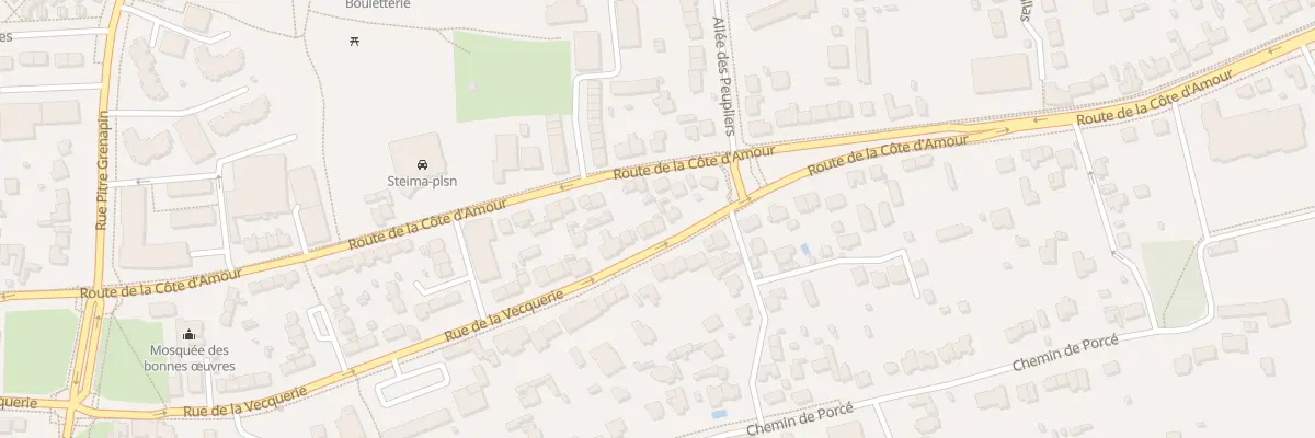 Plan du 8 Rue de la Vecquerie à Saint-Nazaire