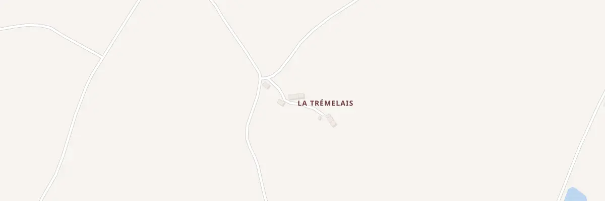 Plan du 8 La Tremelais à Mégrit