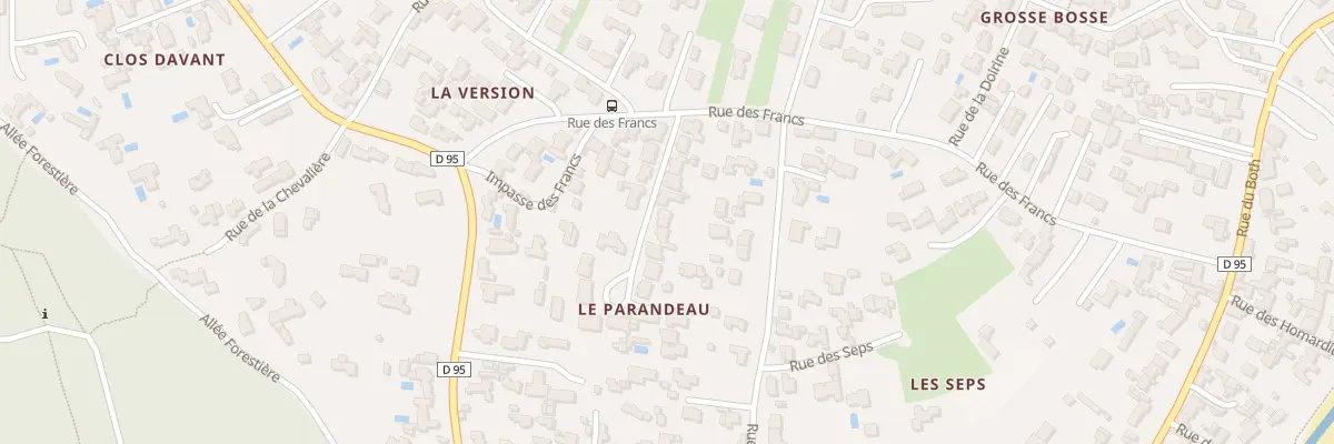 Plan du 11 Rue de la Terre basse à La Guérinière