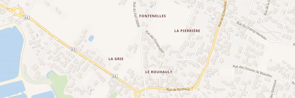 Plan du 12 Rue du Fief l’Abbé à Noirmoutier-en-l’Île