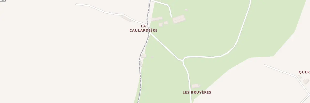 Plan du 23 La Rue Thebault à Loscouët-sur-Meu
