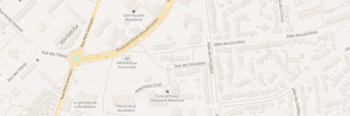 Plan du 6 Rue des Noisetiers à Saint-Nazaire