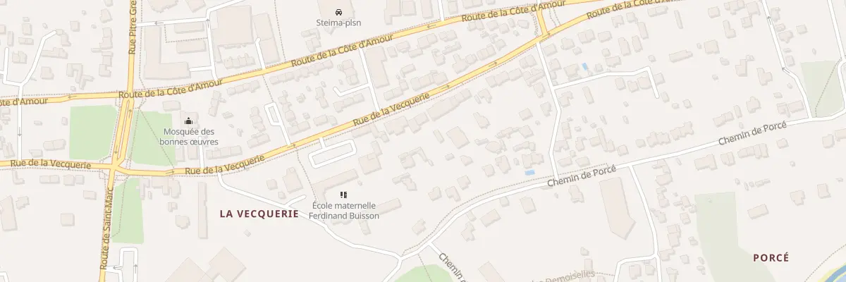 Plan du 23 Rue de la Vecquerie à Saint-Nazaire
