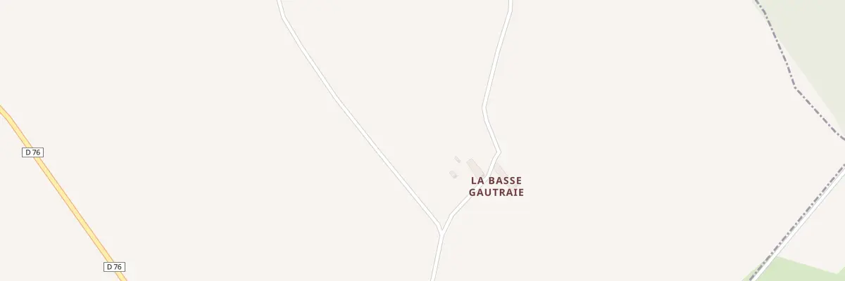 Plan du 1 La Basse Gautraie à Trémorel