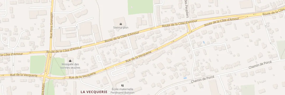 Plan du 28 Rue de la Vecquerie à Saint-Nazaire