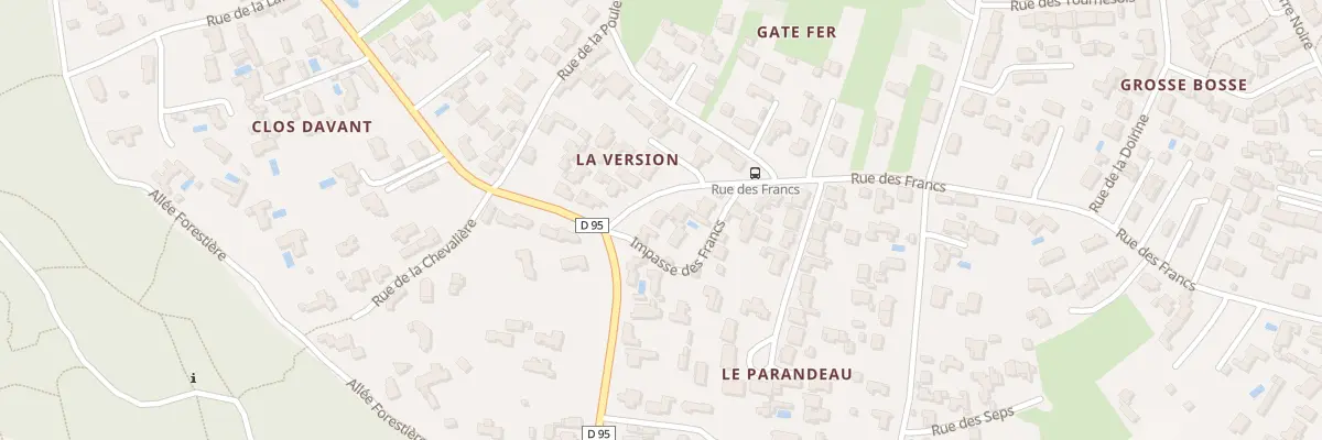 Plan du 55 Rue des Francs à La Guérinière