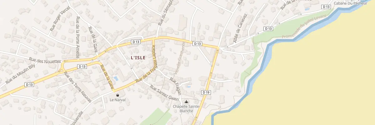 Plan du 3 Rue de la Corniche en l’Isle à Saint-Cast-le-Guildo